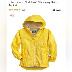 L.L. Bean Kid’s Raincoat